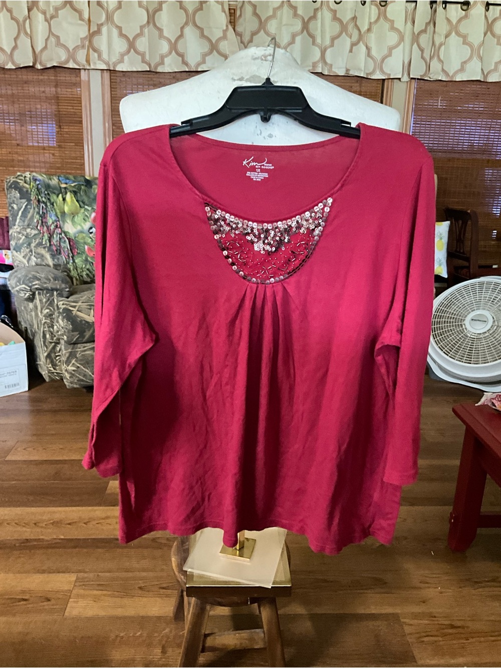 Kim Rogers size 1X Ladies top